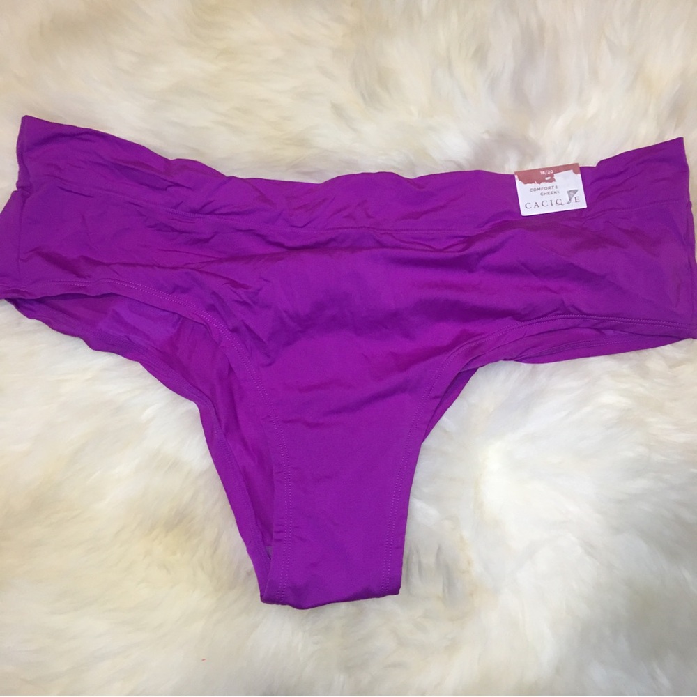 Lane Bryant Cacique Panty Pink size 18/20 NWT comfort Cheeky